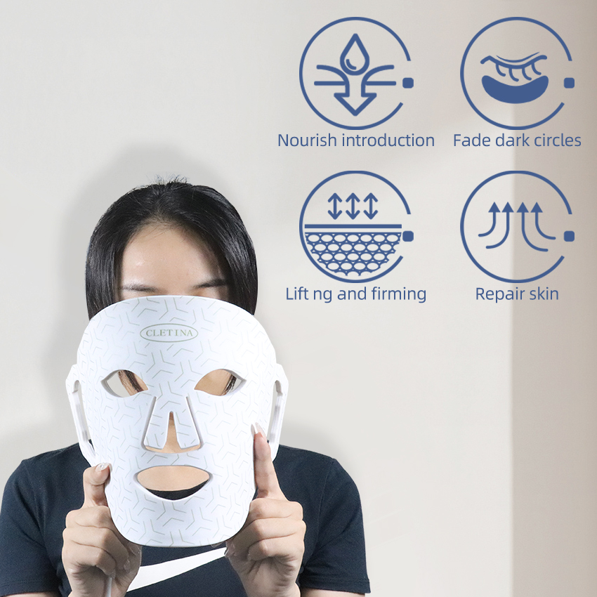 New Beauty Products Face Mask Whitening And Firming Skin 7 Colors Led Face Mask Light Therapy