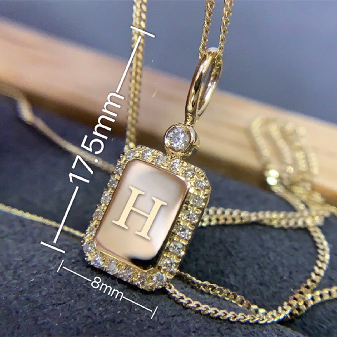 Waterproof Delicate High Quality Fine Jewelry 100 Au750 Pure Yellow Gold Natural Diamond In 18k